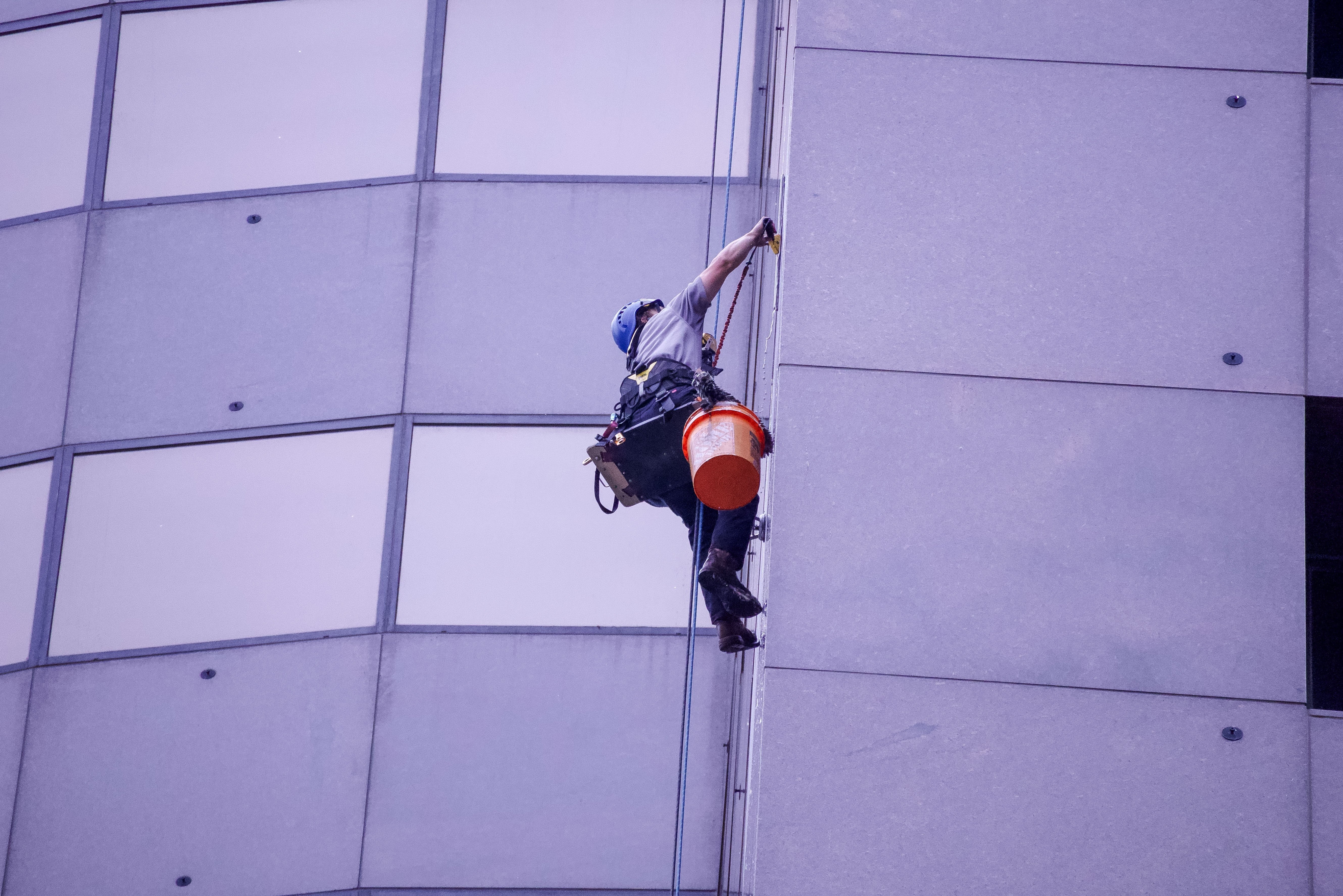 Squeegee Squad Tulsa High-Rise Work
