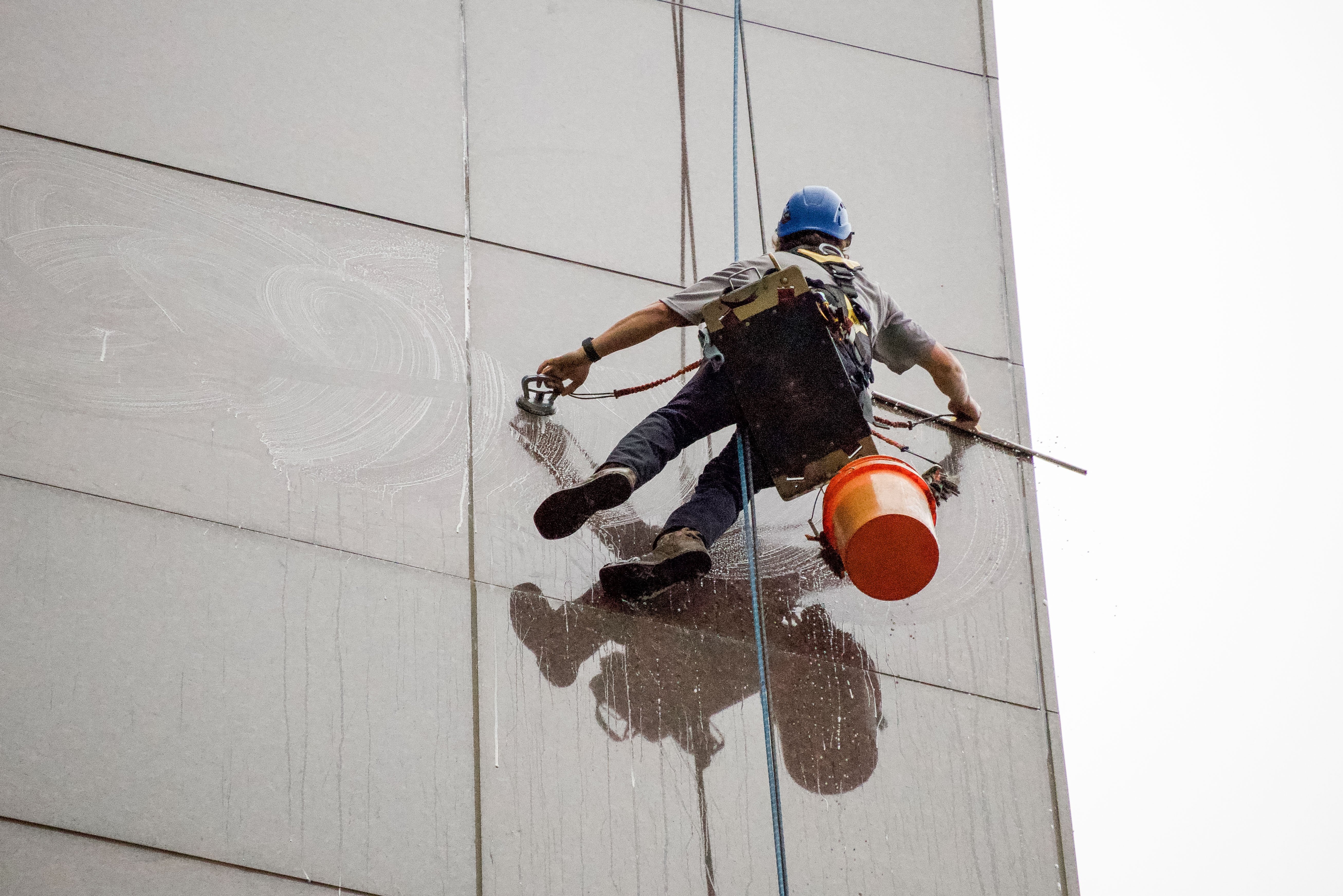 Squeegee Squad Tulsa High-Rise Work